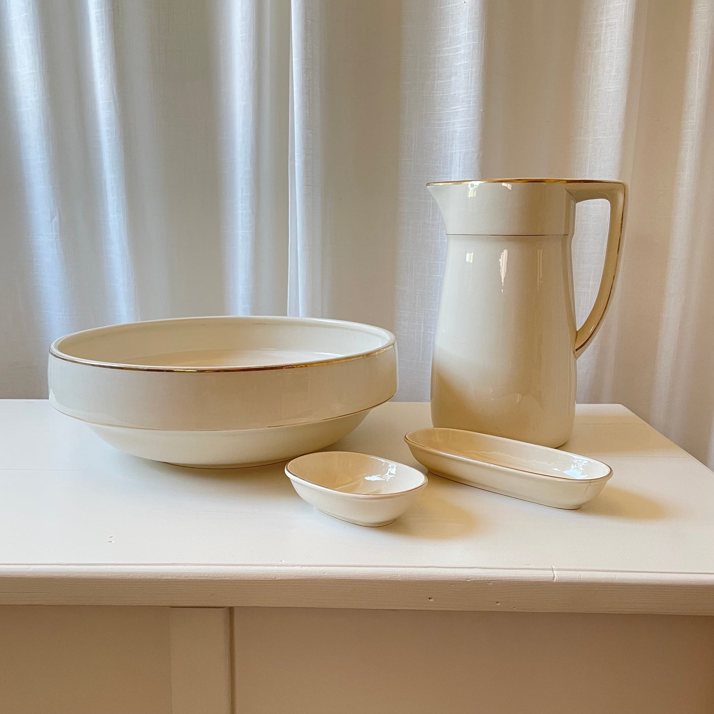 Waschset: Villeroy & Boch Nr. 5206, 4-teilig