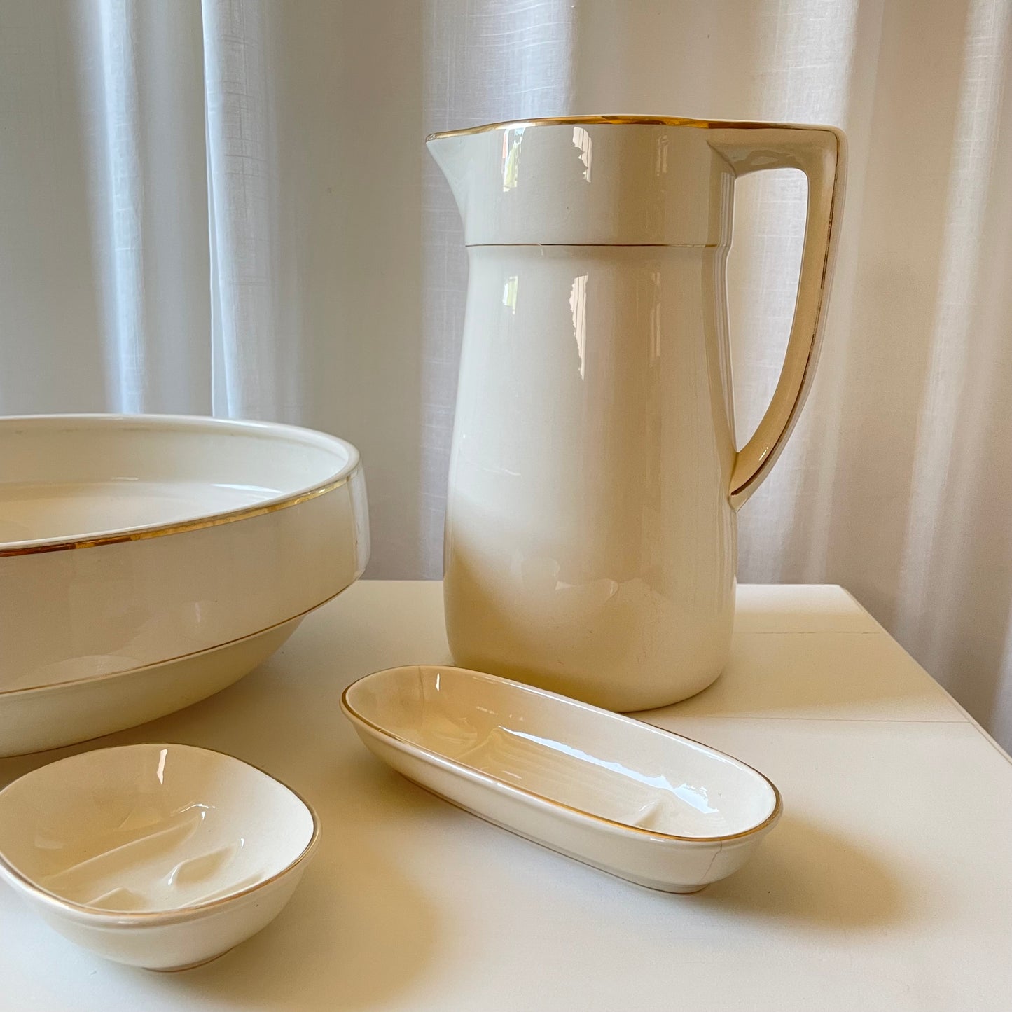 Waschset: Villeroy & Boch Nr. 5206, 4-teilig