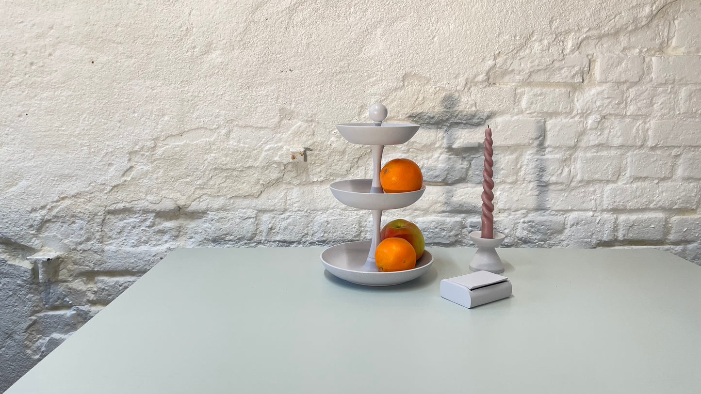 3er Set Wohnaccessoire Dekoration Etagere Schmuck Aufbewahrung Kerzenhalter