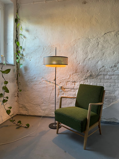 Vintagesessel Polstersessel Cocktailsessel 50er Jahre grün