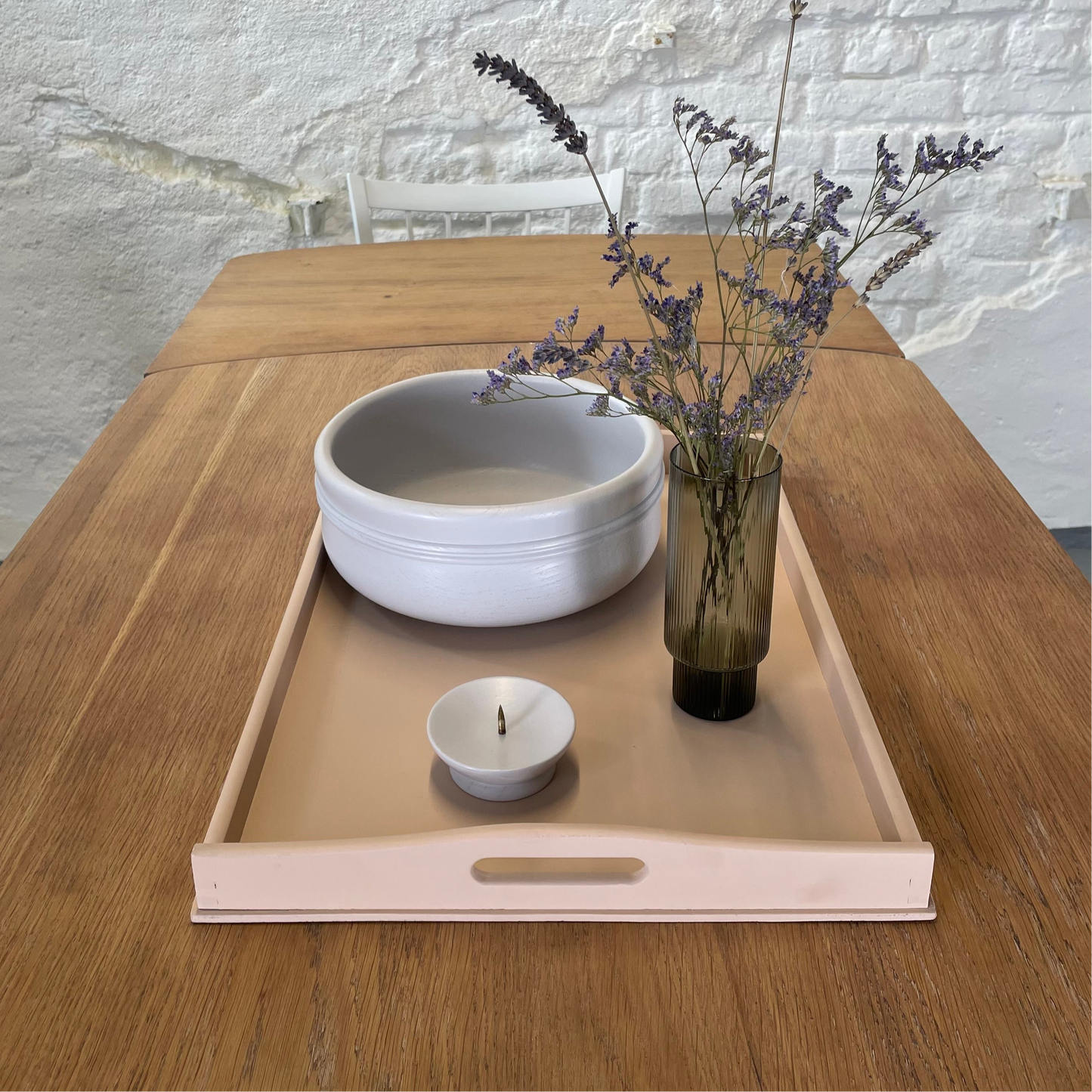 großes Tablett Rosé