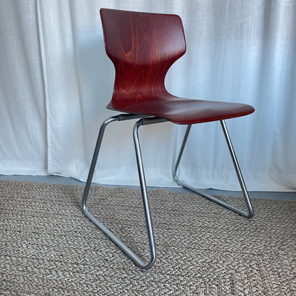 Vintage Kufenstuhl Flötotto Original