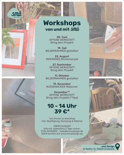 Workshops nach Wahl