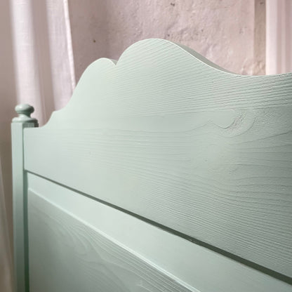 Kinder- und Jugendbettgestell Blaugrün