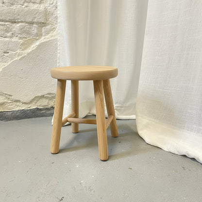 Kinderhocker Massivholz Ahorn