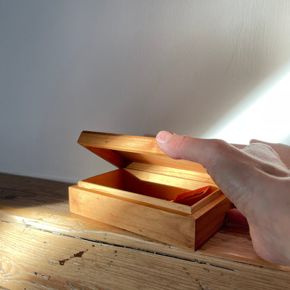 Holzschachtel