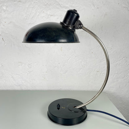 Helion Tischleuchte Bakelit Arnstadt | Schwarze Vintage Lampe