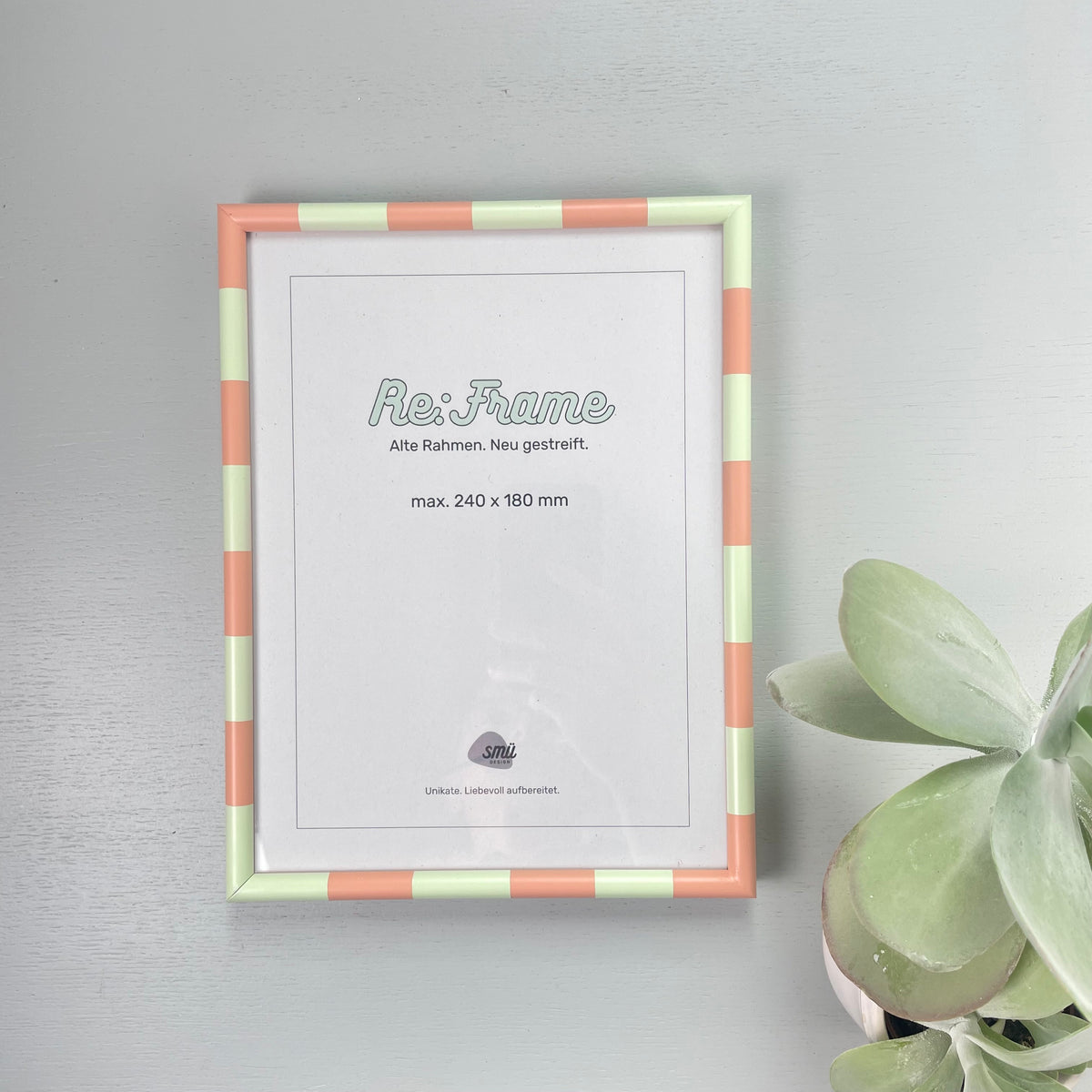 Re:Frame Bilderrahmen gestreift 24 x 18 cm (versch. Farben)