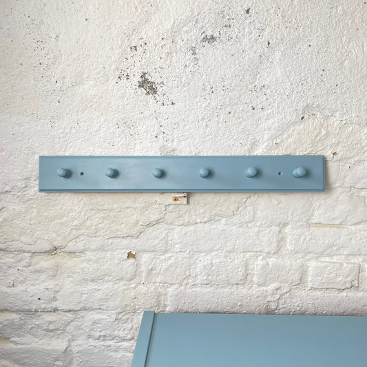Garderobe Schlüsselbrett hellblau