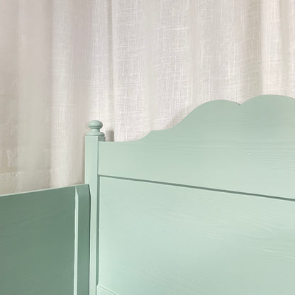 Kinder- und Jugendbettgestell Blaugrün