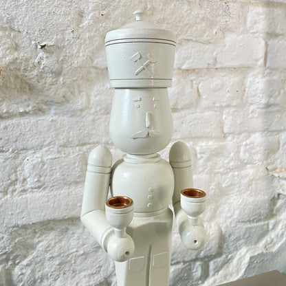 Figur Cremeweiß Kerzenhalter