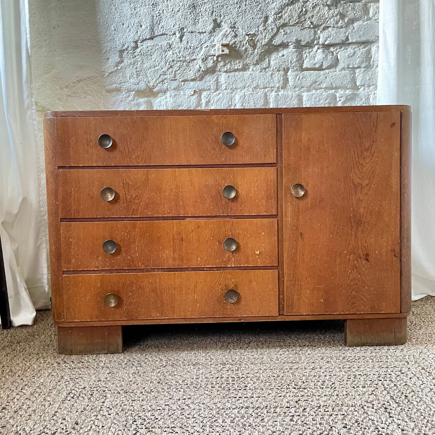 Kommode 50er Jahre aus Massivholz - individuell