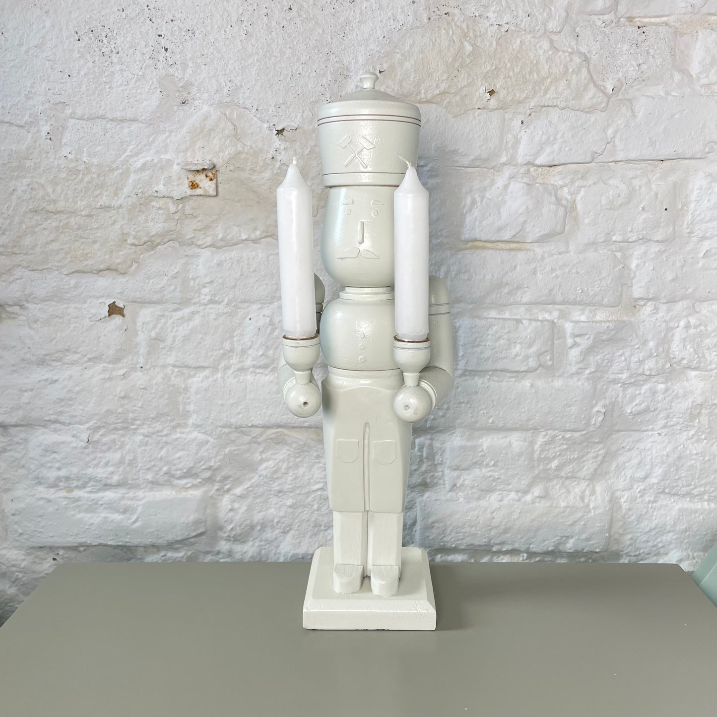 Figur Cremeweiß Kerzenhalter