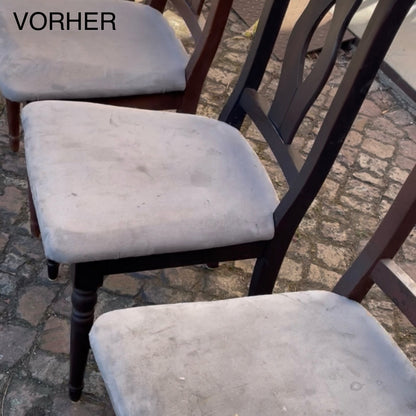 Esszimmerstuhl Kiefer massiv | Handaufgearbeitet