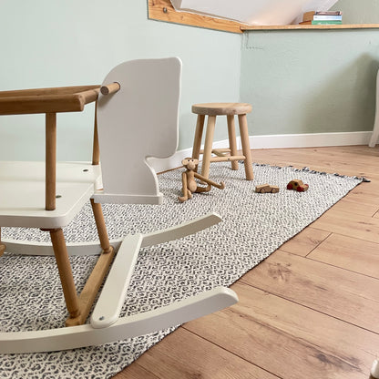 Kinderhocker Massivholz Ahorn