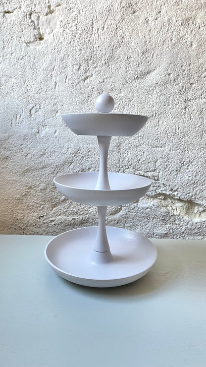 3er Set Wohnaccessoire Dekoration Etagere Schmuck Aufbewahrung Kerzenhalter