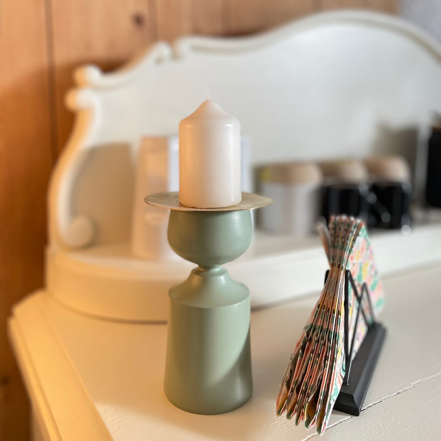 Kerzenhalter Messing Mint