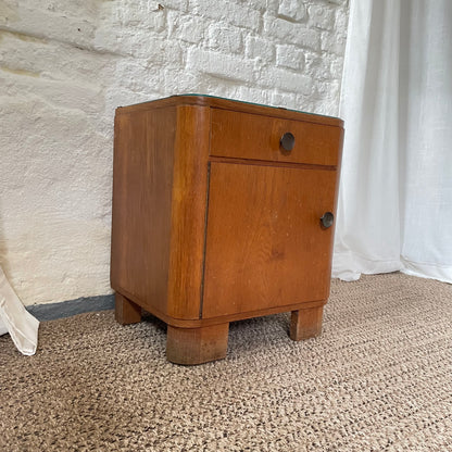 Nachttisch 50er Jahre aus Massivholz - individuell