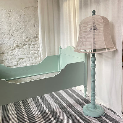 Kinder- und Jugendbettgestell Blaugrün