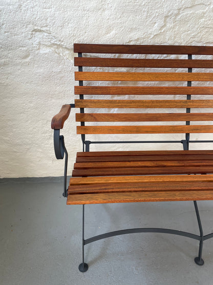 Gartenbank klappbar Sitzbank outdoor geeignet