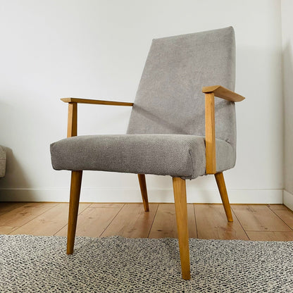 Mid Century Sessel mit hoher Lehne - individuell