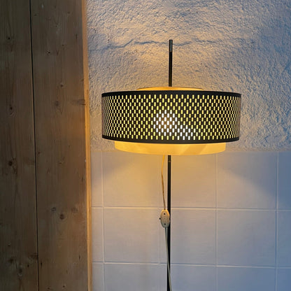 Vintage Stehleuchte Lampe DDR Design: Rudolf Arnold