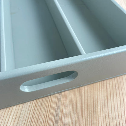 Stifteablage aus Holz Handaufgearbeiteter Secondhand Organizer