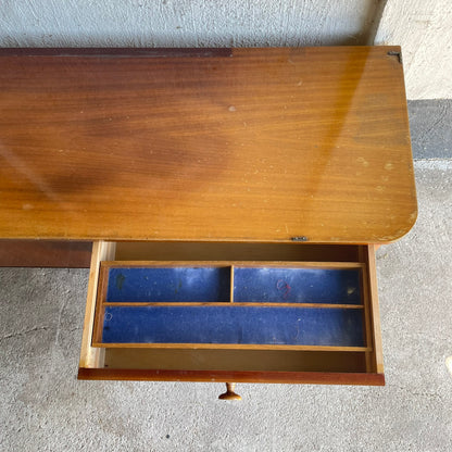 Schminktisch / Lowboard mit Spiegel 70er Jahre - individuell