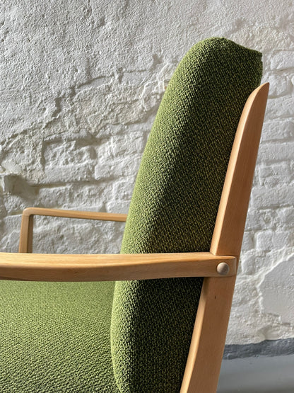 Vintagesessel Polstersessel Cocktailsessel 50er Jahre grün