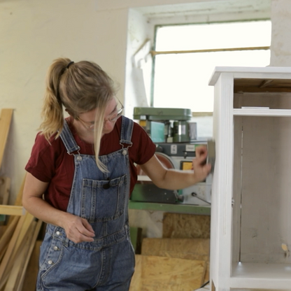 Schränkchen für Nähzubehör - individuell